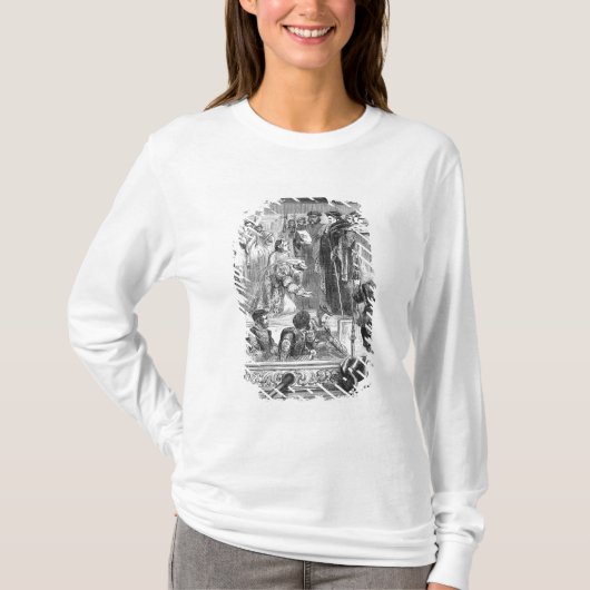 T-shirt L'arrestation d'Anne Boleyn (Devant)