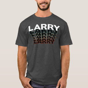T-shirt Larry drôle Rétro Vintage Coucher de soleil Larry