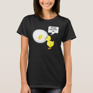 T-shirt Larry La Corde Est Que Vous Déjeunez Oeuf De Poule