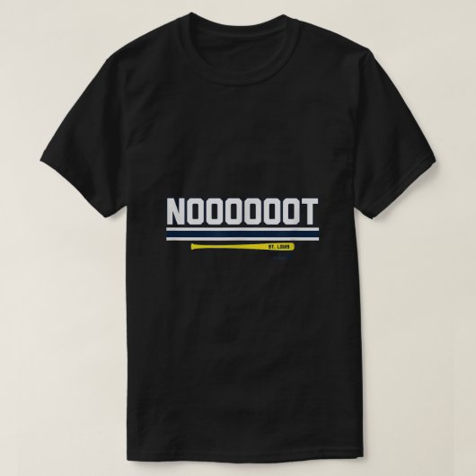 T-shirt Lars Nootbaar NOOOOT St Louis Baseball (Design devant)