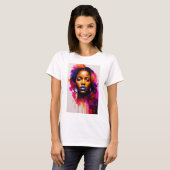 T-shirt L'art africain (Devant entier)