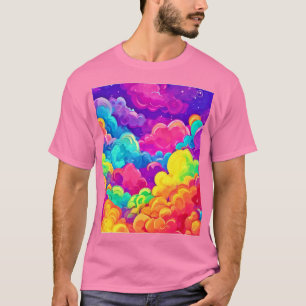 T-shirt L'Art Cloudscape coloré