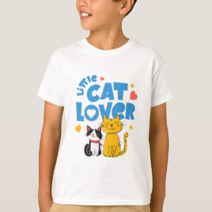 T-shirt L'art de citation mignon amateur de chats