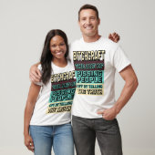 T-shirt L'art de faire sortir les gens de la poubelle (Unisexe)