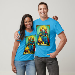 T-shirt L'art de la carte de tarot de l'Empereur