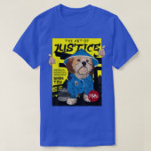 T-shirt L'art de la justice par Shih Tzu Ukraine Japonais (Design devant)