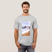 T-shirt L'art de la plage australienne Cronulla (Devant entier)