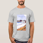 T-shirt L'art de la plage australienne Cronulla (Devant)