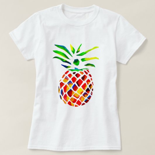 T-shirt L'art de l'ananas (Design devant)