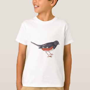 T-shirt L'art de l'espèce d'oiseaux de la pointe orientale