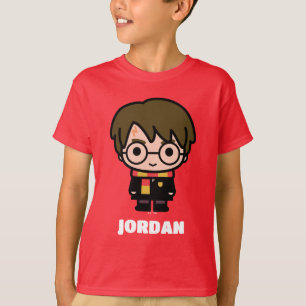 T-shirt L'art de personnage de dessin animé Harry Potter