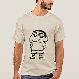T-shirt L'art de Shinchan Cartoon Line
