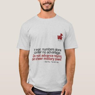 T-shirt L'art de Sun Tzu de la guerre "numérote "