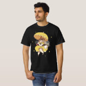 T-shirt L'art des abeilles et des chiots (Devant entier)