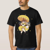 T-shirt L'art des abeilles et des chiots (Devant)