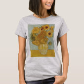 T-shirt L'art des tournesols de Vincent Van Gogh Imprimer  (Devant)