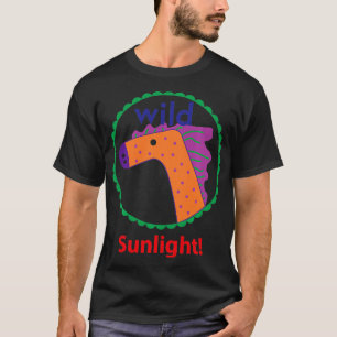 T-shirt L'art du Cheval Sauvage Lumière du soleil