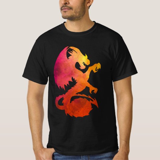 T-shirt L'art du dragon (Devant)