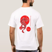 T-shirt L'art du dragon (Dos)