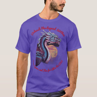 T-shirt L'art du dragon majestueux - Libérez la légende à