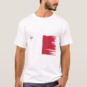 T-shirt L'art du drapeau de Malte (Devant)