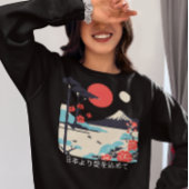 T-shirt L'art japonais du Mont Fuji