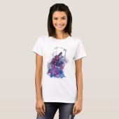 T-shirt L'art loup (Devant entier)