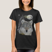 T-shirt L'art loup (Devant)
