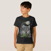 T-shirt L'art loup (Devant entier)