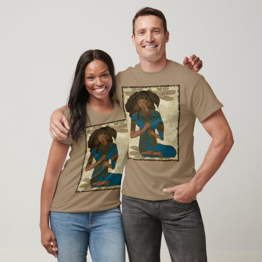 T-shirt L'art populaire égyptien musicien (Unisexe)