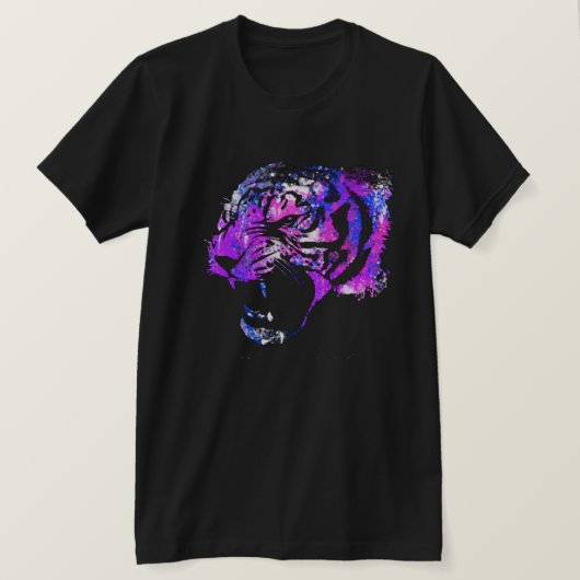 T-shirt L'art tigre (Design devant)