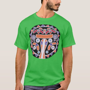 T-shirt L'art tribal motif Abstrait