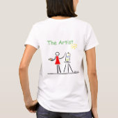 T-shirt L'artiste (Dos)
