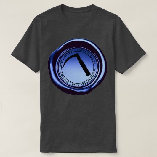 T-shirt Laryngoscope Anesthetist (Design devant)