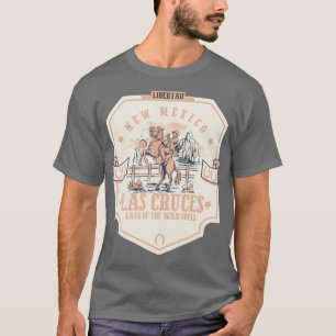 T-shirt Las Cruces Nouveau Mexique ville sauvage ouest
