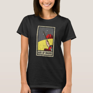 T-shirt L'As De Wands Tarot Card Shaman Fortune Telling
