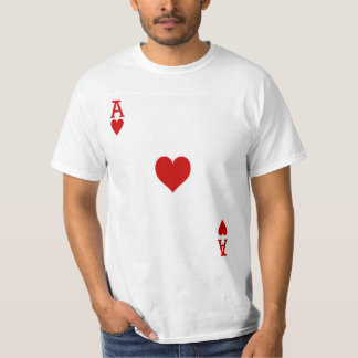 T-shirt L'As des Coeurs Jouer Carte