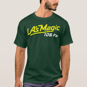 T-shirt LAs MAGIC 106 FM Retro Defunct Radio Station