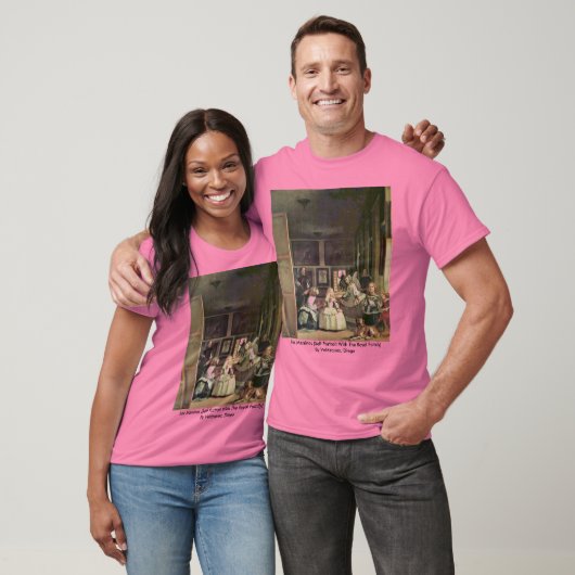 T-shirt Las Meninas (Autoportrait Avec Famille Royale) (Unisexe)