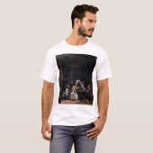 T-shirt Las Meninas, Les servantes d'honneur, Diego Velazq (Devant entier)