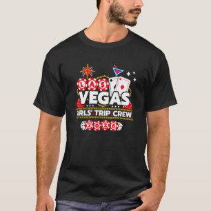 T-shirt Las Vegas 2026 - L'équipage du voyage des filles -