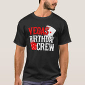 T-shirt Las Vegas Birthday (Devant)