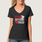 T-shirt Las Vegas Birthday (Devant)