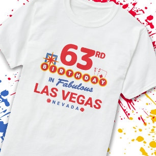 T-shirt Las Vegas Birthday Party