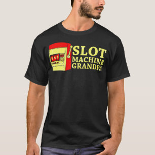 T-shirt Las Vegas Casino Grandpa Illustration bisexuelle c