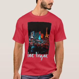 T-shirt Las Vegas City Visite Las Vegas Love Las Vegas