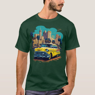 T-shirt Las Vegas Concentré Sur 1955 Chevrolet Bel Air
