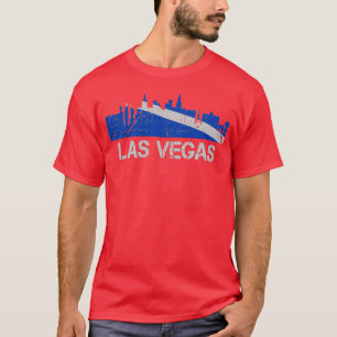T-shirt Las Vegas Flag Skyline Nevada
