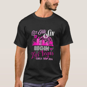 T-shirt Las Vegas Girls Trip 2024 Shirt Vegas Baby Birthda