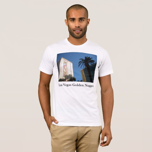 T-shirt Las Vegas Golden Nugget (Devant entier)
